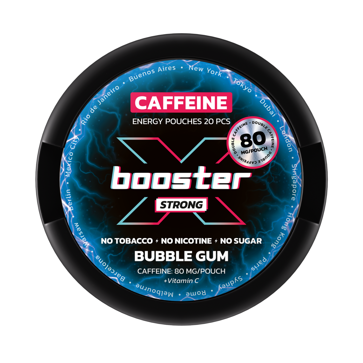 X-BOOSTER ENERGY PADS 80MG (1 УПАКОВКА / 20 ПОСУД)
