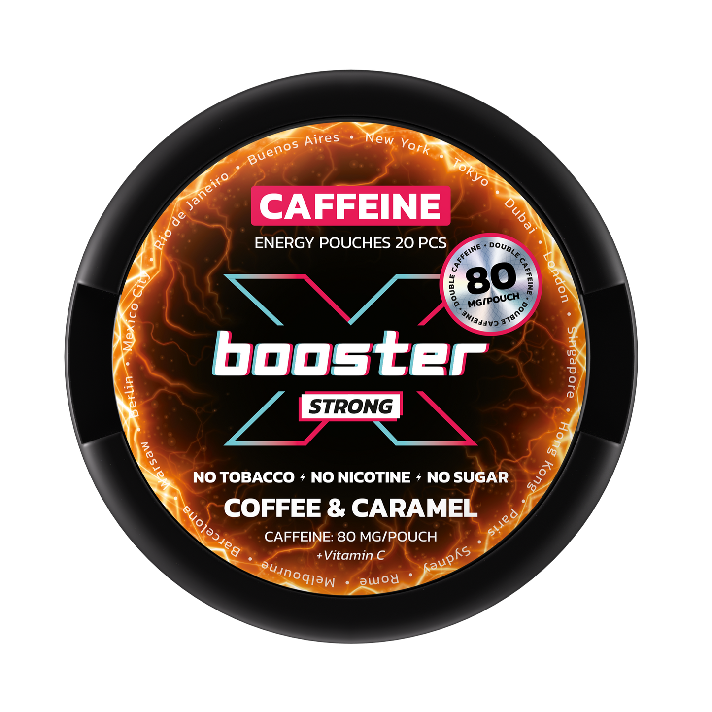 X-BOOSTER ENERGY PADS 80MG (1 УПАКОВКА / 20 ПОСУД)