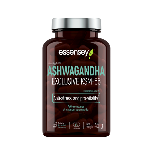 Essensey Ashwagandha KSM-66 / Ашваганда КСМ-66 (90 капсул)