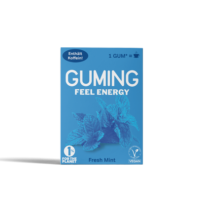 GUMING Chewing gum with caffeine (10pcs)