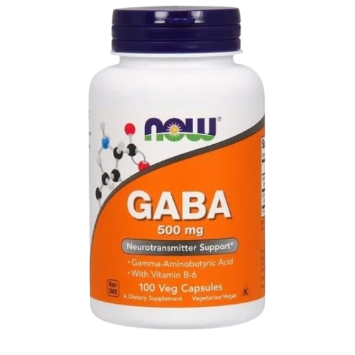 Now Foods ГАМК 500 мг 100 капсул