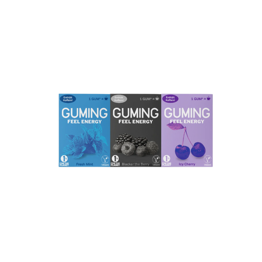 GUMING MIX 3 PACK (30 chewing gums, 10 pieces per pack)