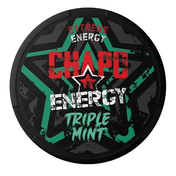 CHAPO WHITE ENERGY/CAFFEINE PADS