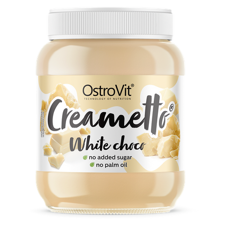 OstroVit Creametto, White Chocolate – 350g