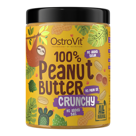OstroVit Peanut Butter (with pieces) 1 kg